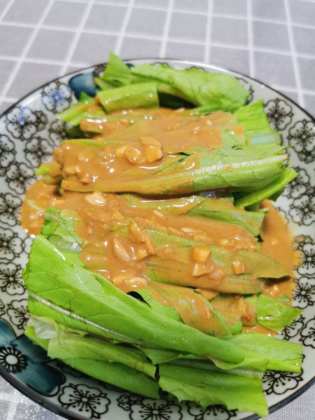 麻酱油麦菜