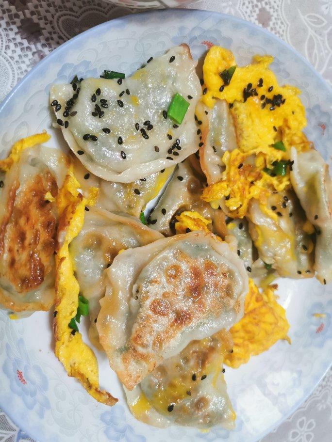 懒人快手抱蛋煎饺