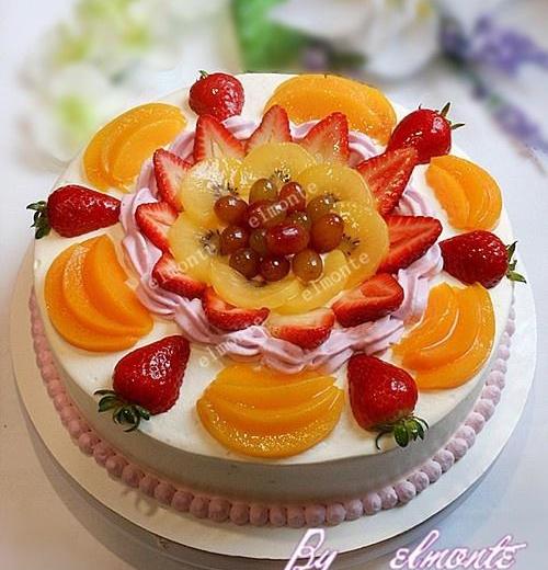 水果蛋糕的做法
