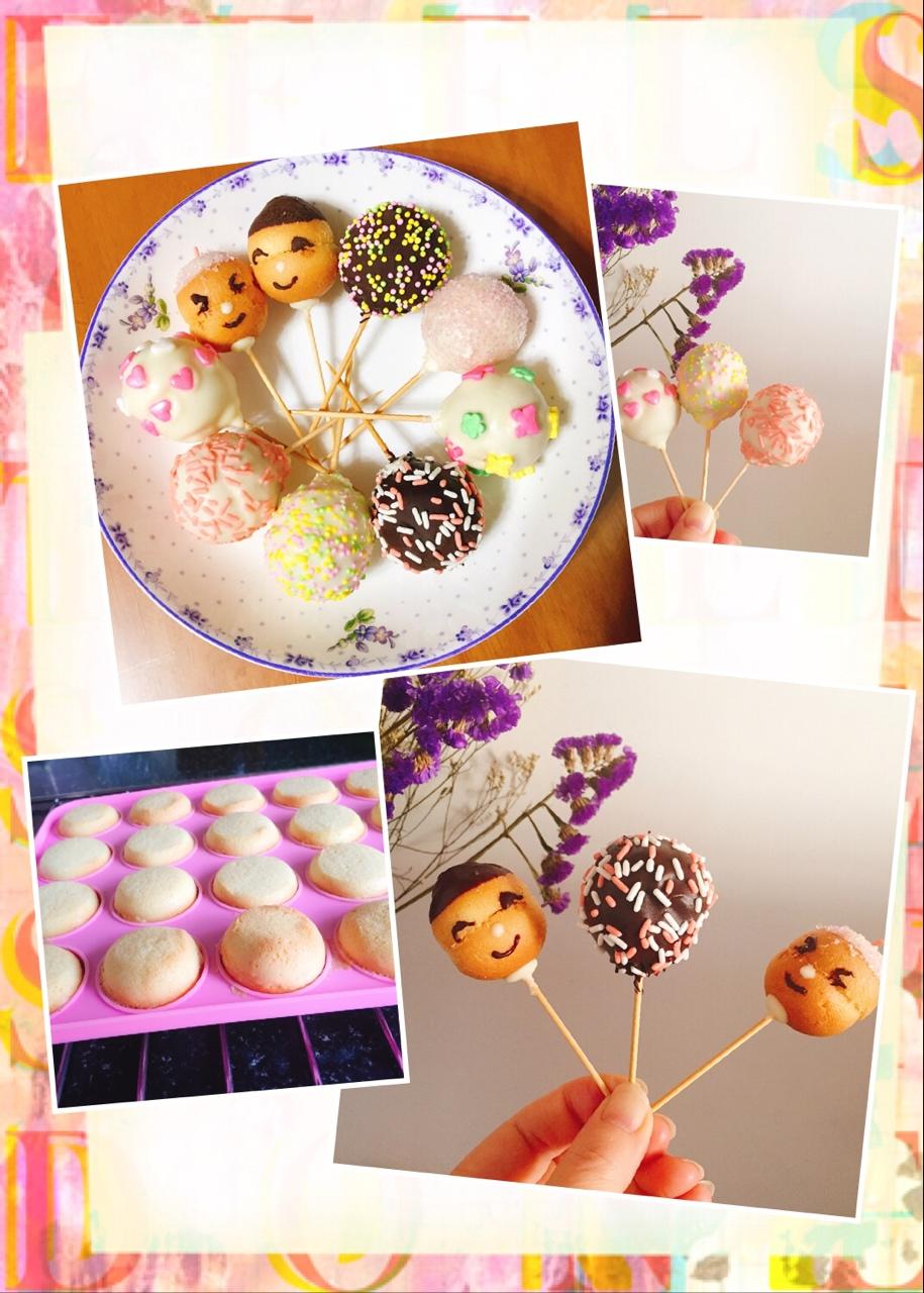 《Tinrry下午茶》教你做棒棒糖蛋糕