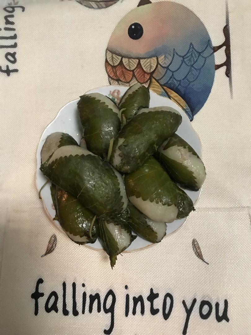 苏子叶（紫苏叶）饽饽