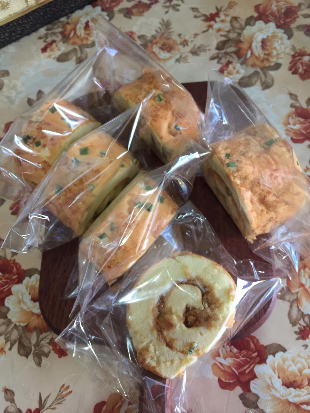 【蛋糕卷小分队】2：香葱肉松蛋糕卷