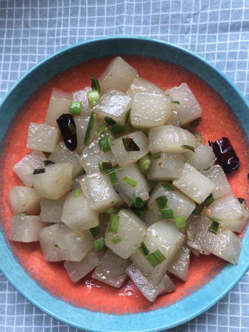自制凉粉（红薯粉）
