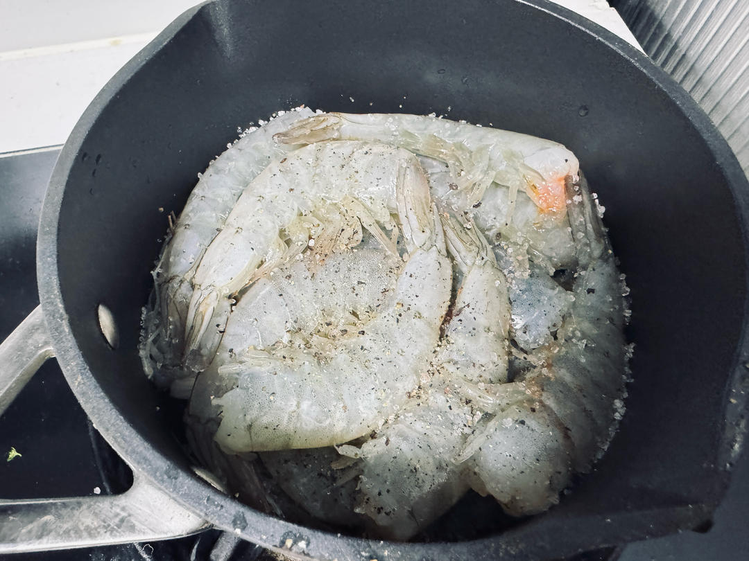 姜葱无水焗虾