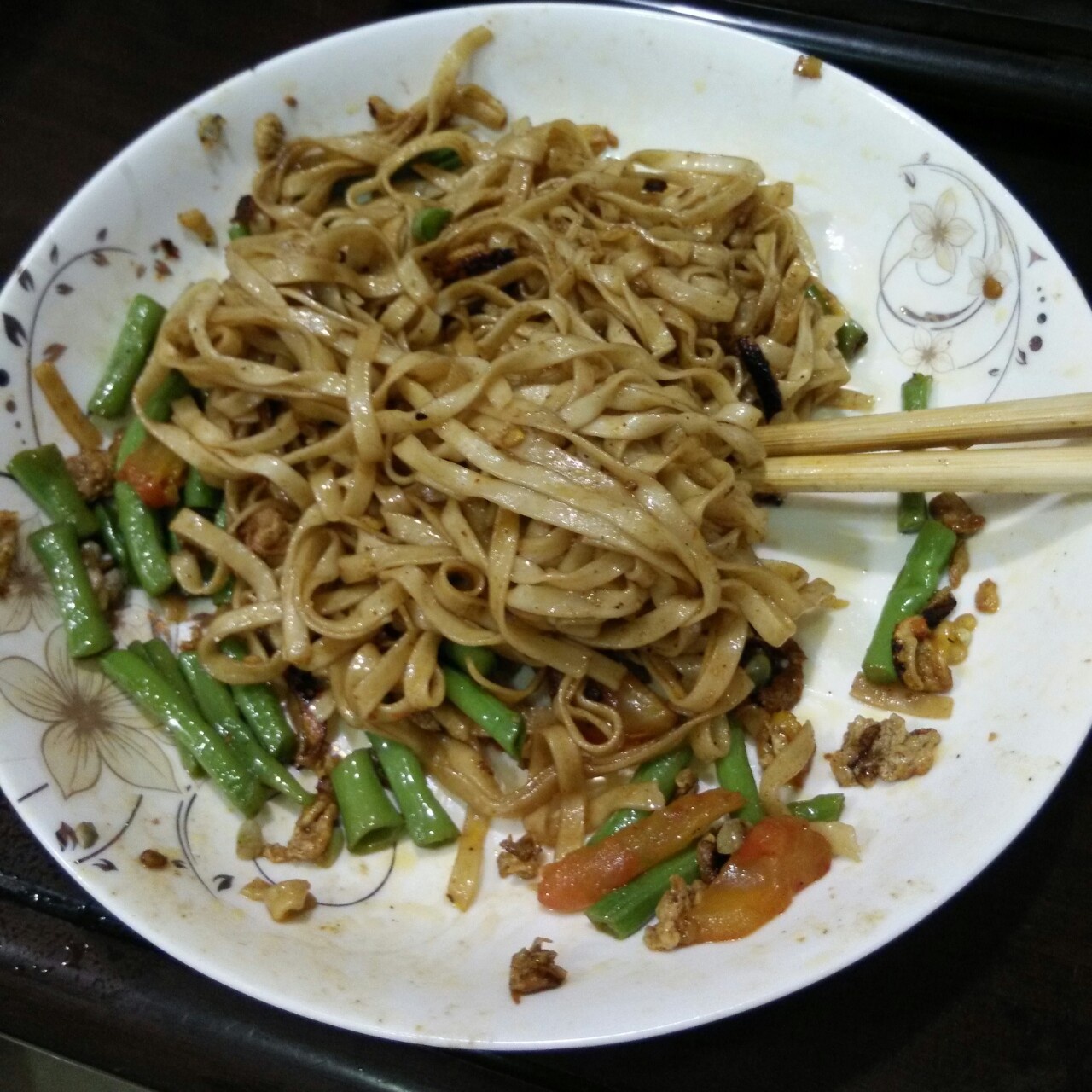 豆角焖面