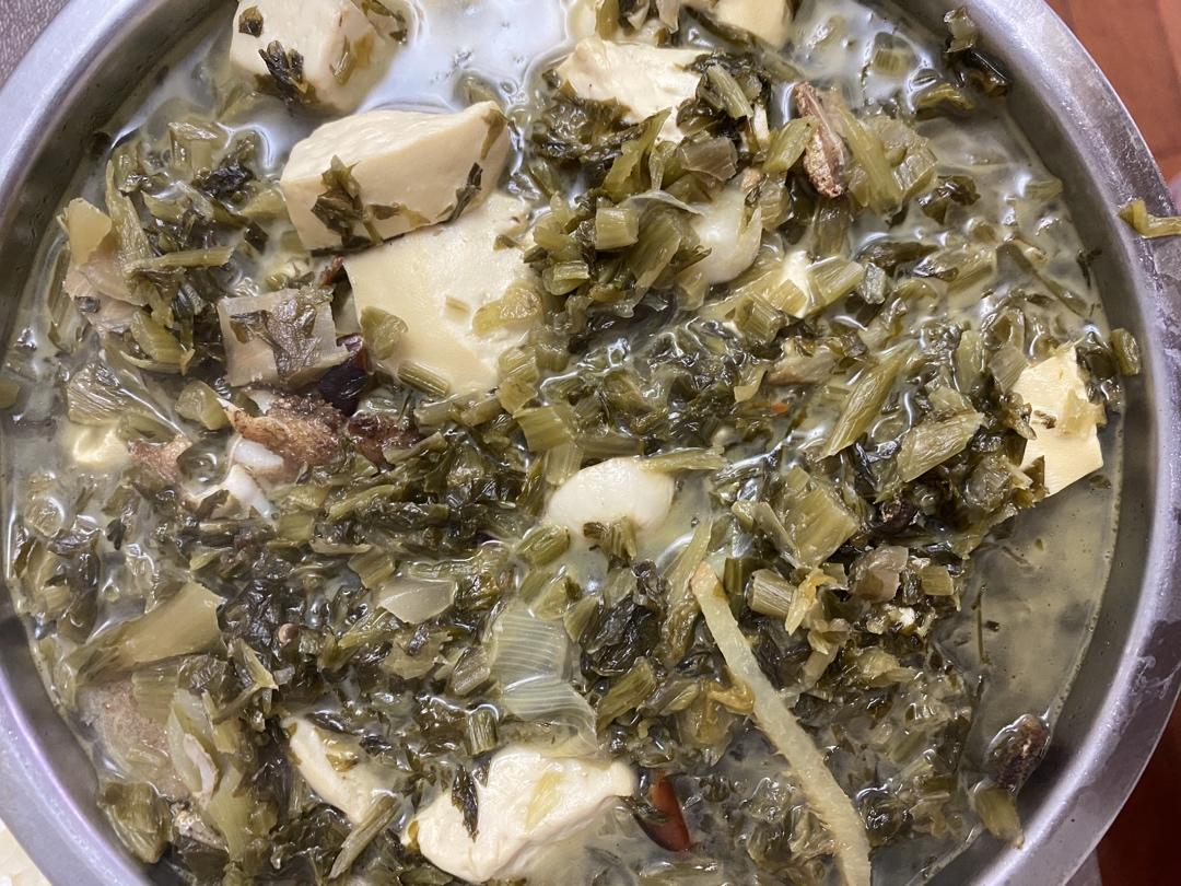 【江浙十大名汤】雪菜小黄鱼豆腐汤
