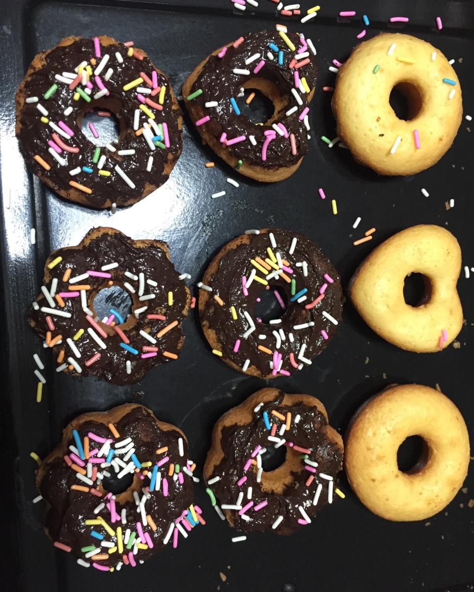 小朋友都爱的甜甜圈（烤箱版）