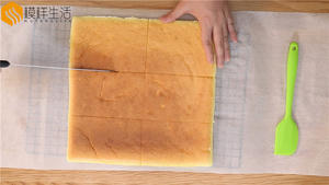 日式豆乳盒子蛋糕的做法 步骤16
