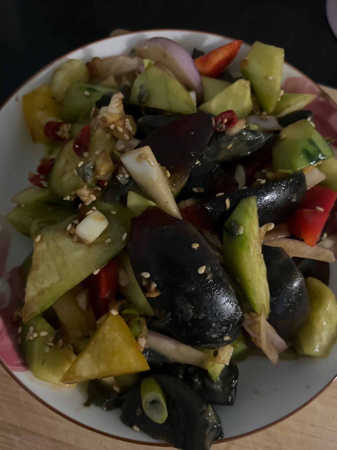 一看就会的‼️凉拌松花蛋黄瓜㊙️好简单