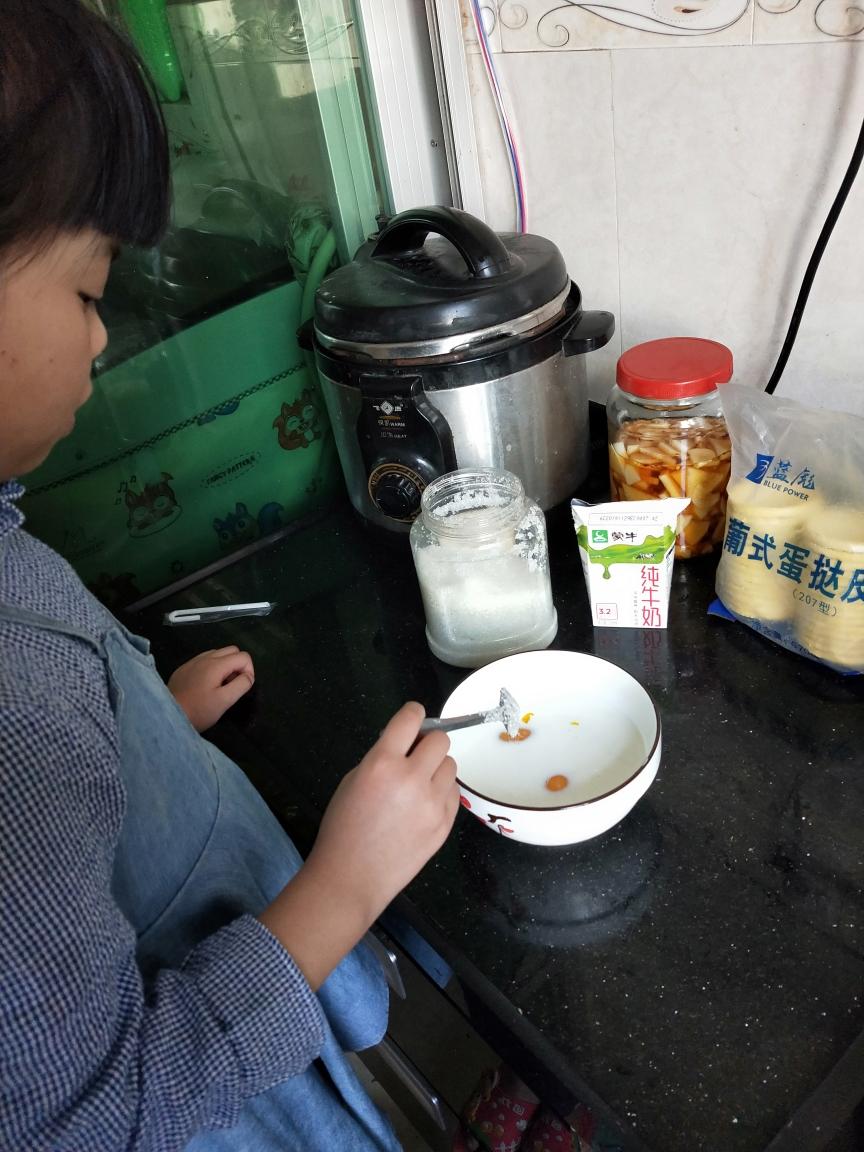 纯奶手撕吐司的做法 步骤1