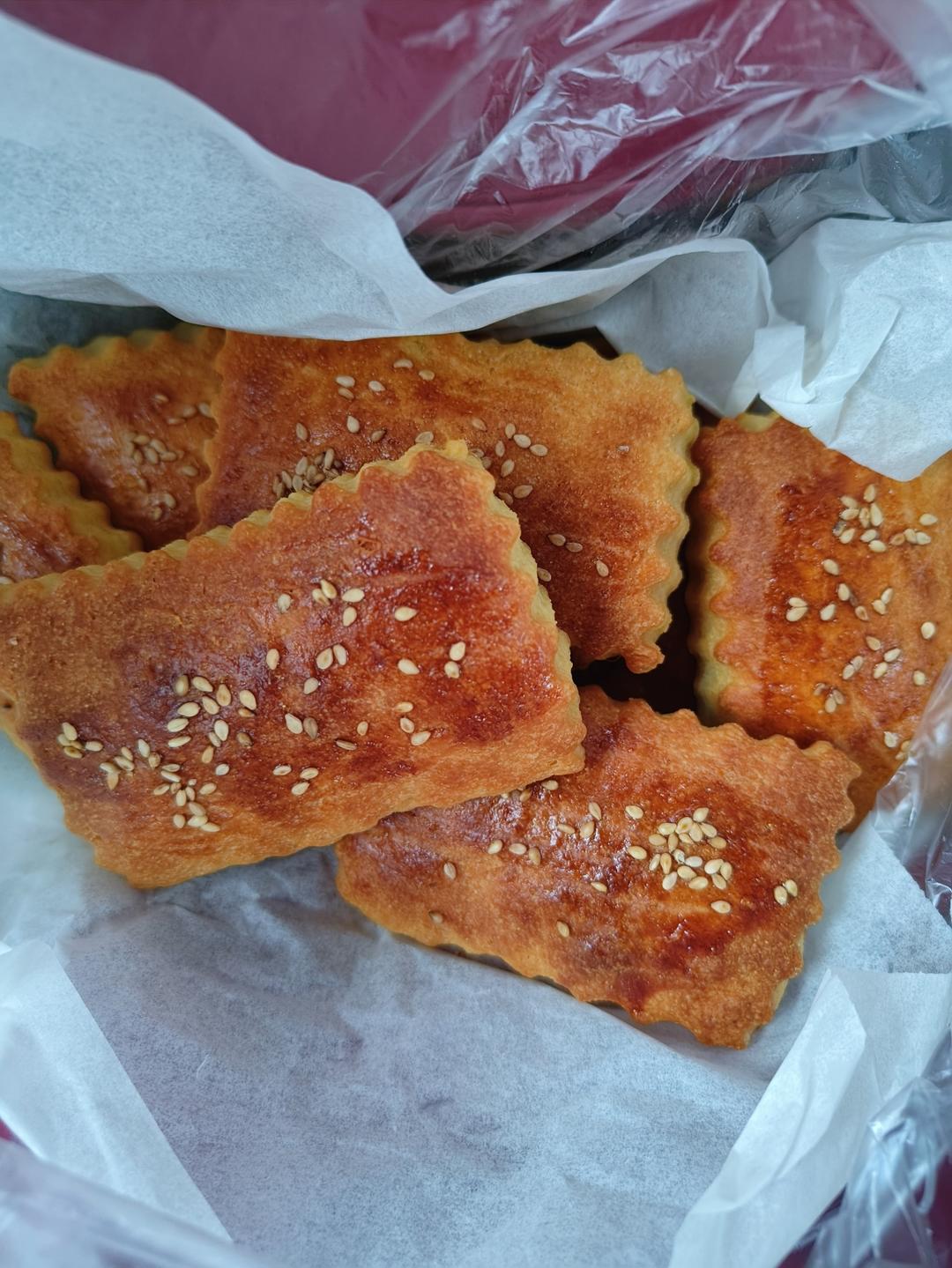 玉米面大饼干（酵母版）