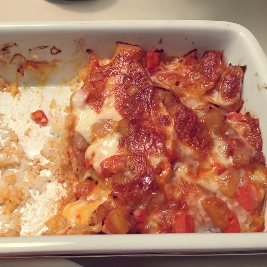 番茄鸡肉浓情焗饭【两人份】