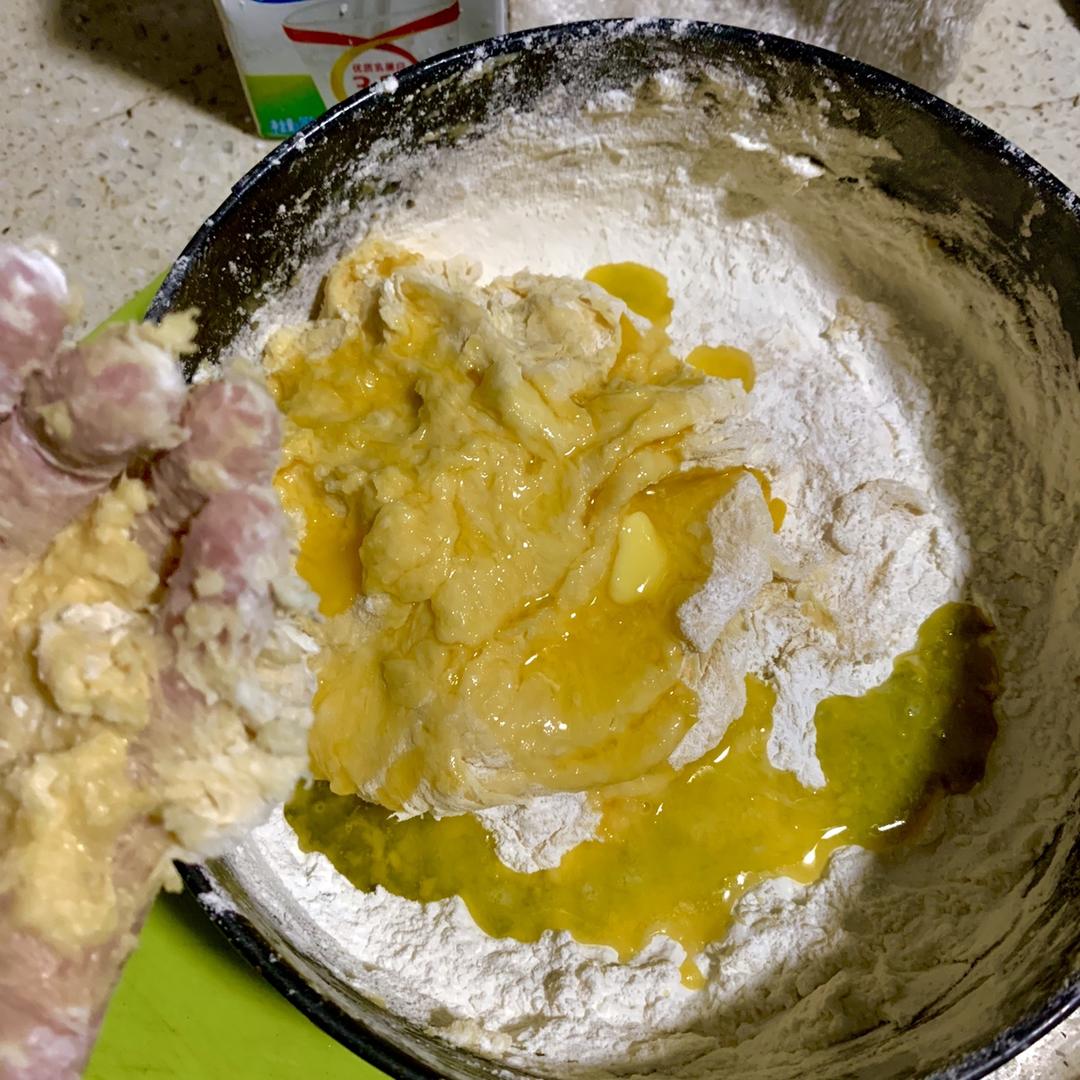 纯奶手撕吐司的做法 步骤1