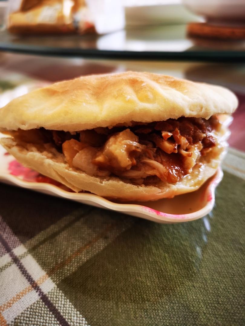 烤箱版肉夹馍