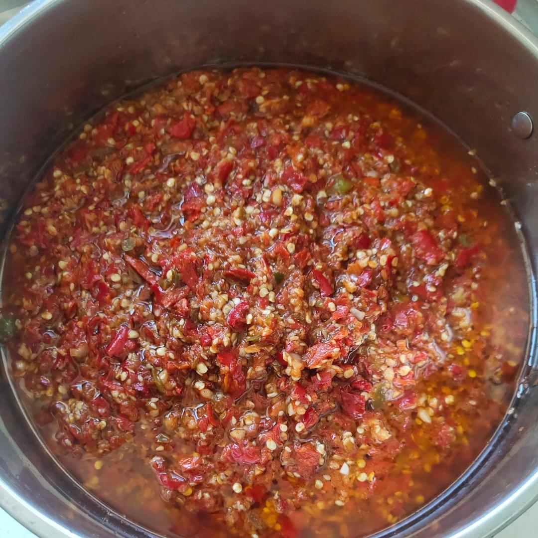 二十年自制辣椒酱配方😋
