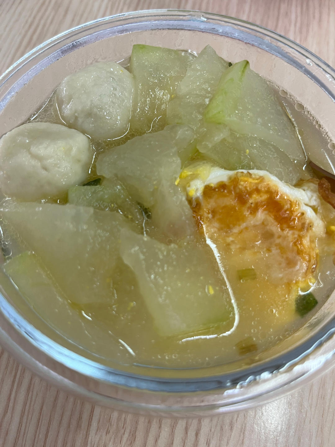 🔥76kcal｜冬瓜荷包蛋汤｜超满足