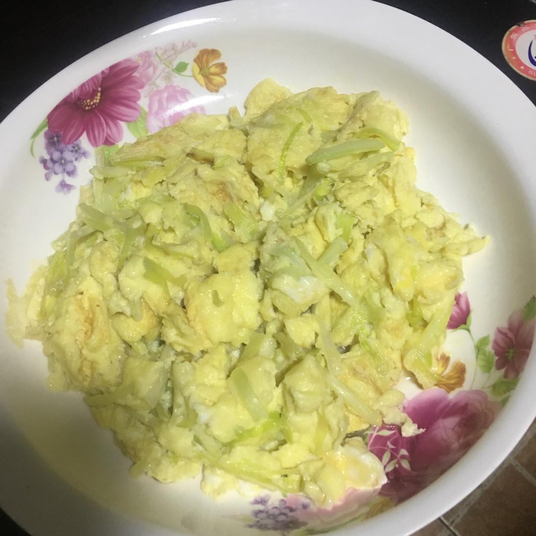 韭黄炒蛋