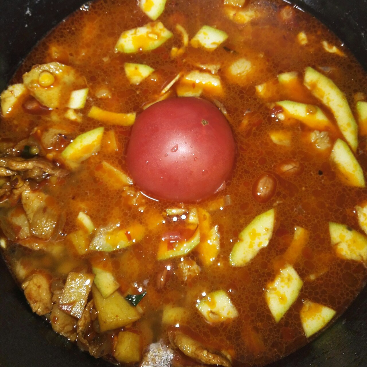 香肠土豆闷饭