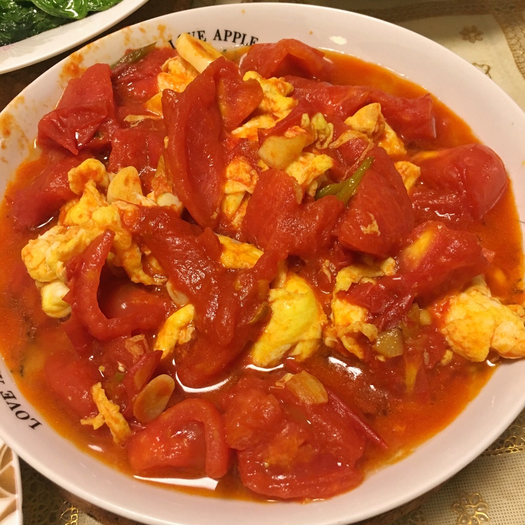 桃小桃1985做的鸡蛋炒西红柿i