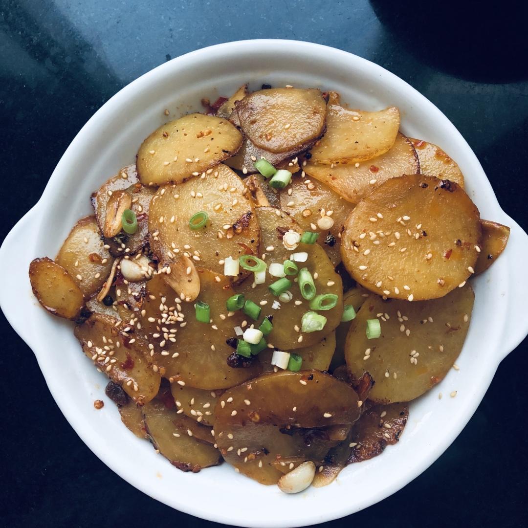 干锅土豆片