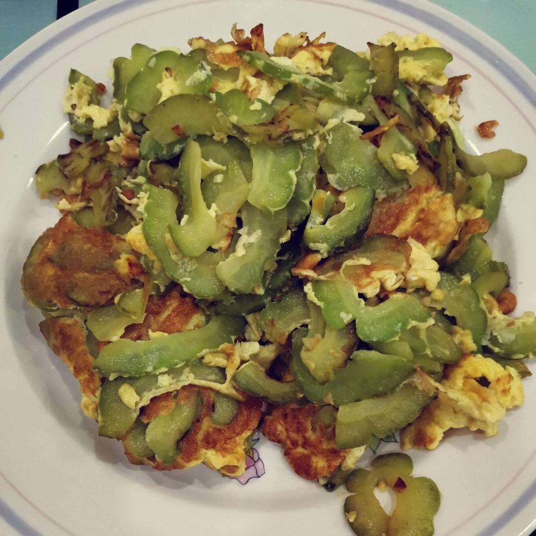 苦瓜炒蛋（清火菜）