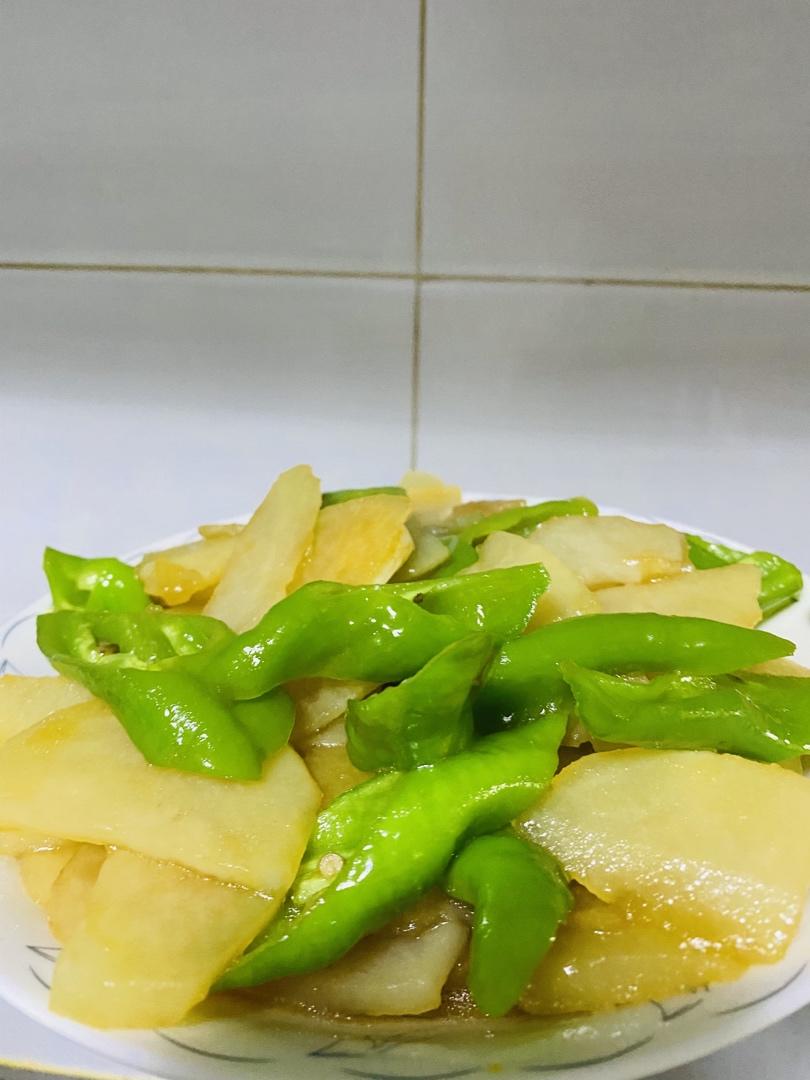 家常炒土豆片