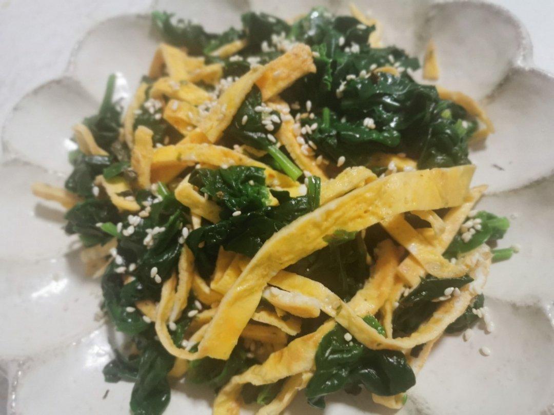 健康低脂凉拌菜—菠菜可以这样吃