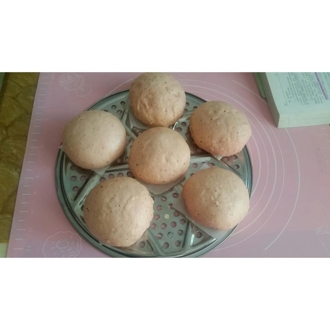 自制无油奶黄包