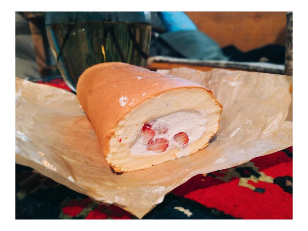 胖乎乎奶油芒果卷/不开裂不掉皮全过程详细图解烘焙视频/蛋糕篇6：「厚卷」