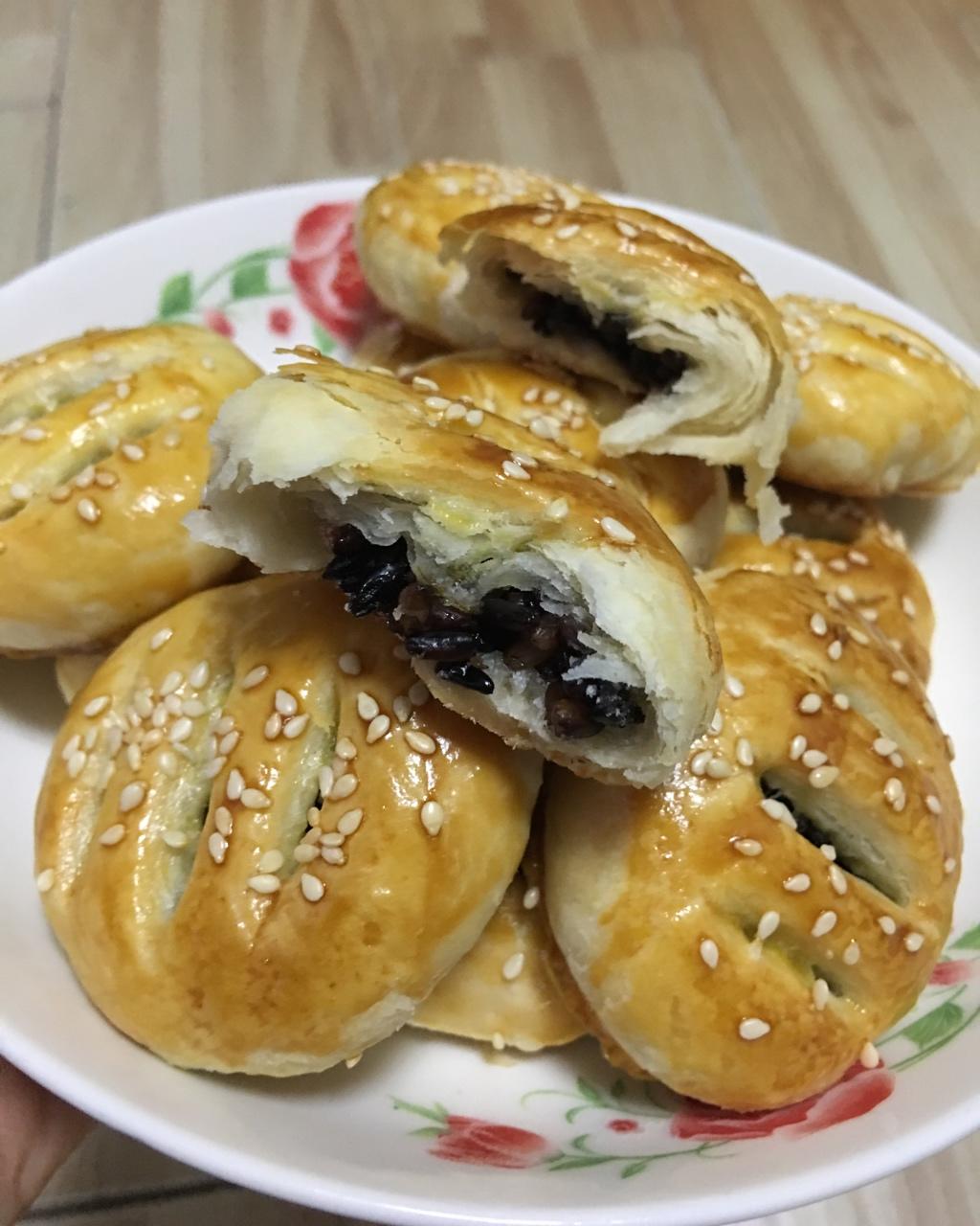 紫米馅老婆饼超快手（不用出膜不用醒面）
