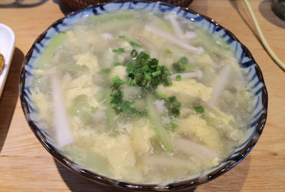 低脂减肥鲜美丝瓜菌菇汤