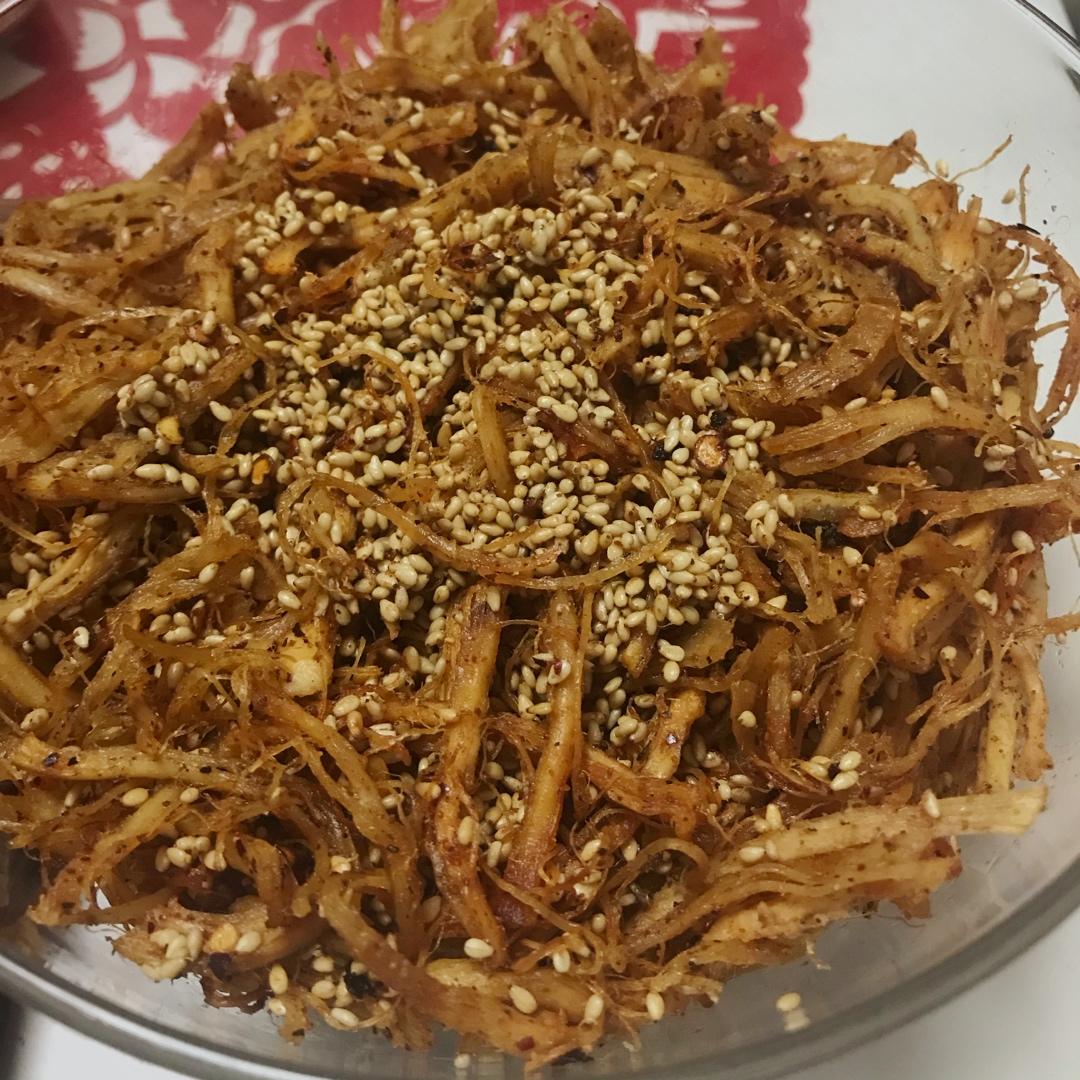 减脂零食·椒盐香脆鸡胸肉丝