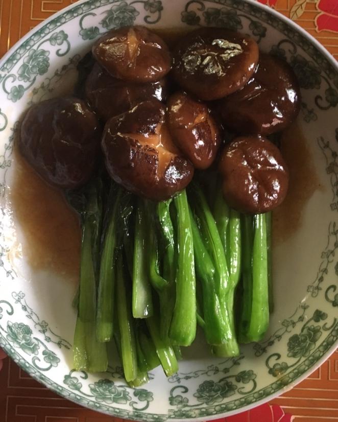 蚝油香菇小油菜