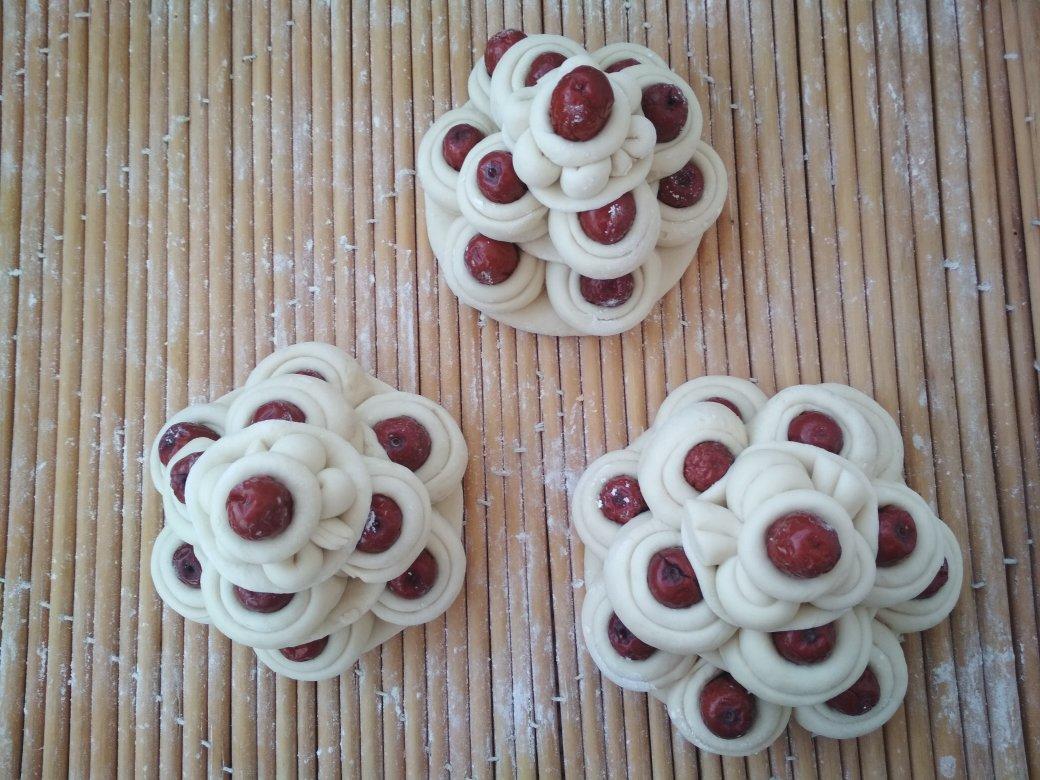 千千的阙歌做的山东年味儿面点花糕