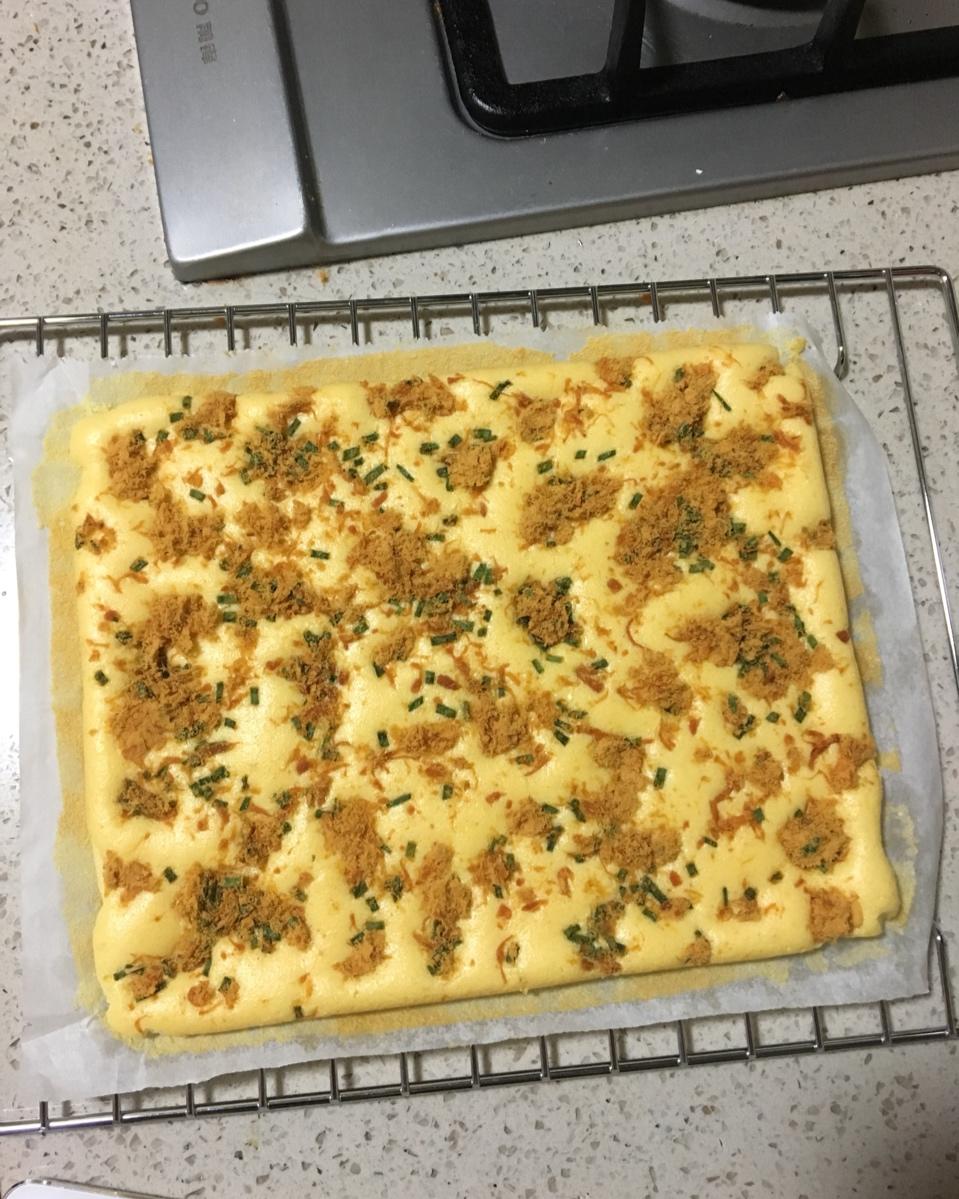 香葱肉松蛋糕