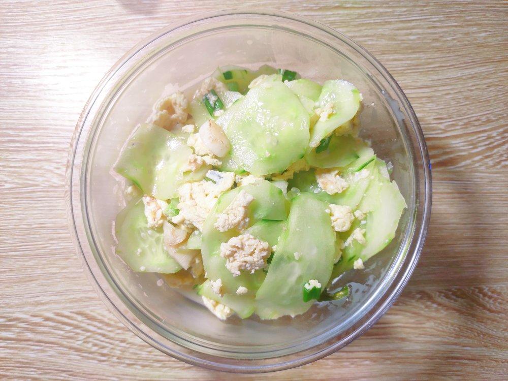 黄瓜炒鸡蛋
