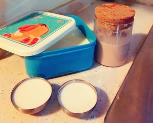 ❄️雪花椰蓉慕斯❄️超简单的快手零失败🍮椰子冻布丁🥥外加椰奶巧克力版的做法 步骤3