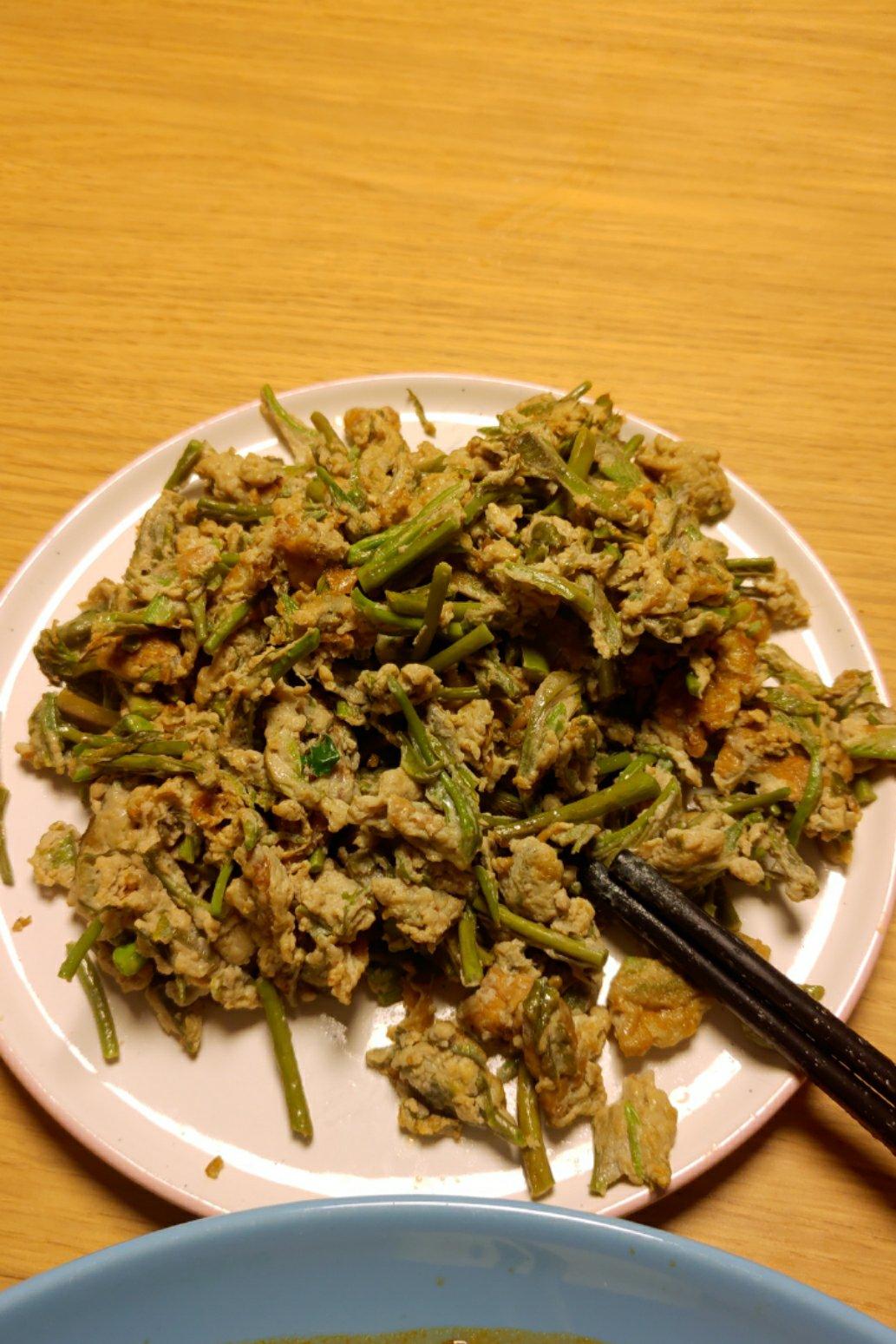 香椿炒鸡蛋