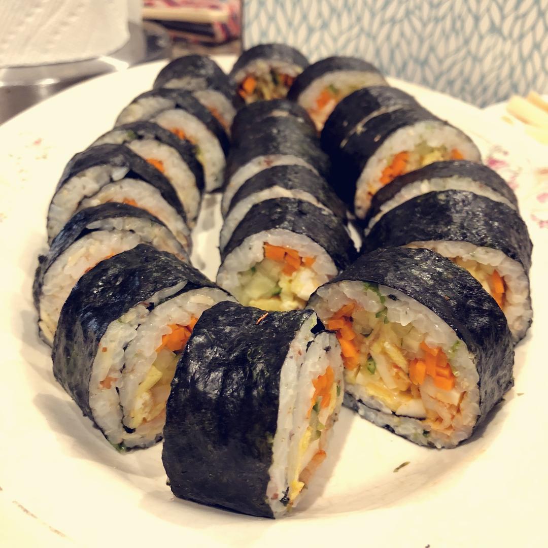 韩式紫菜包饭