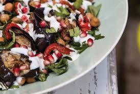 Chickpea Eggplant Salad（鹰嘴豆茄子沙拉）