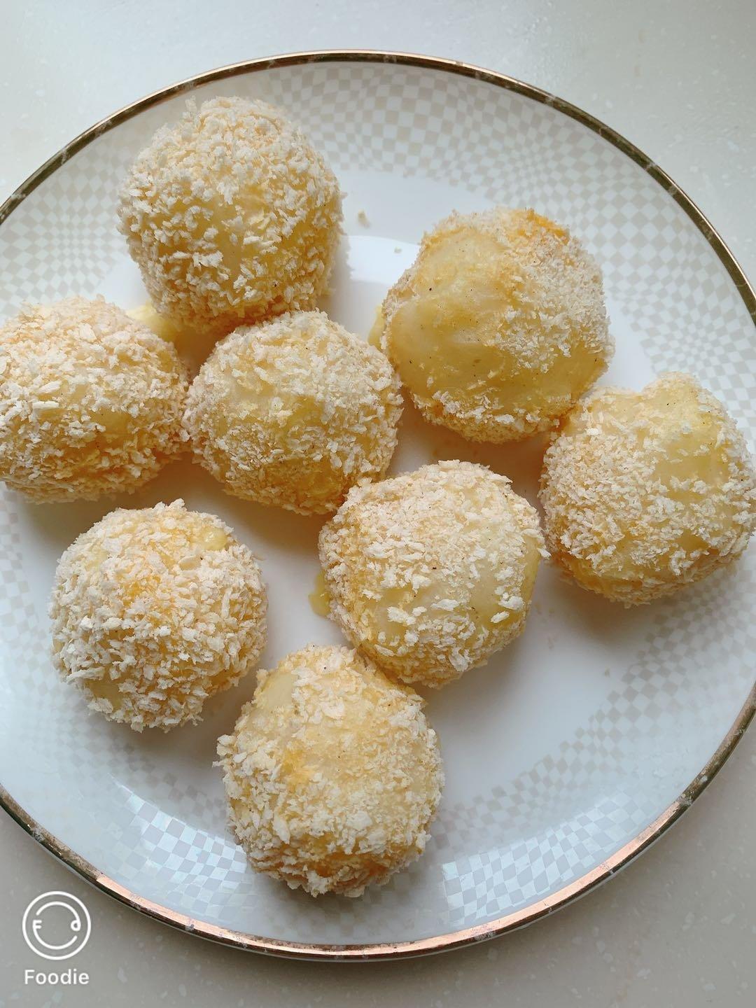 🌻无油‼️芝士土豆球➿