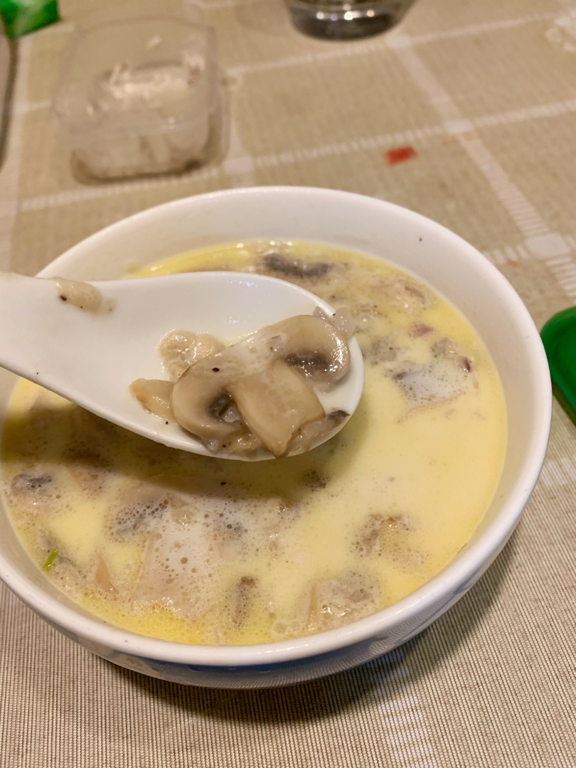 【生酮饮食·真酮】奶油蘑菇汤