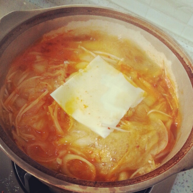 韩式芝士部队锅