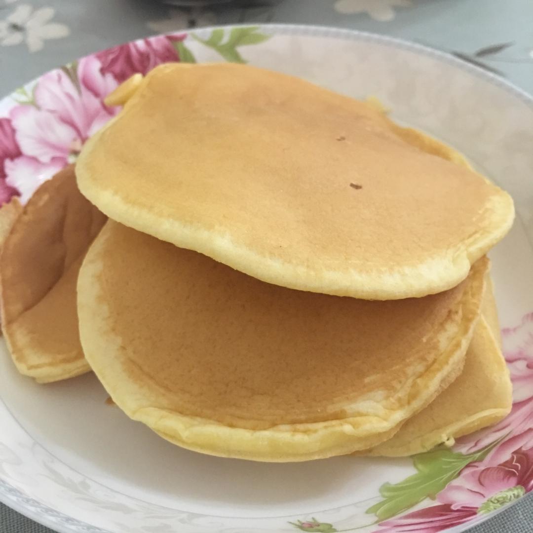 超级简单pancake【无黄油健康版】