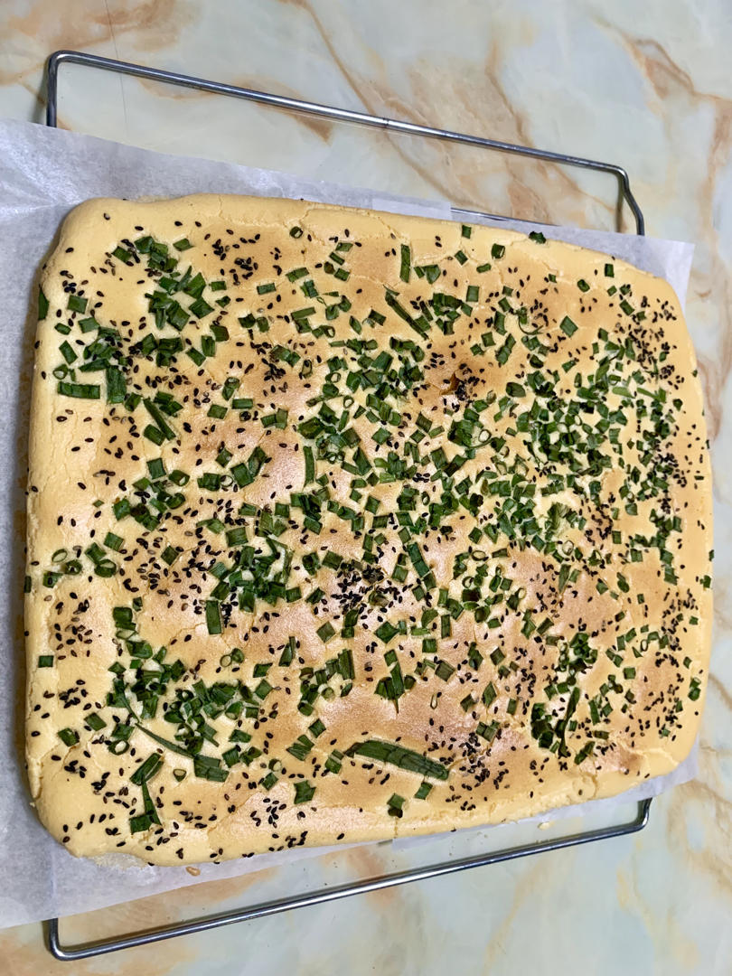 香葱黑芝麻蛋糕