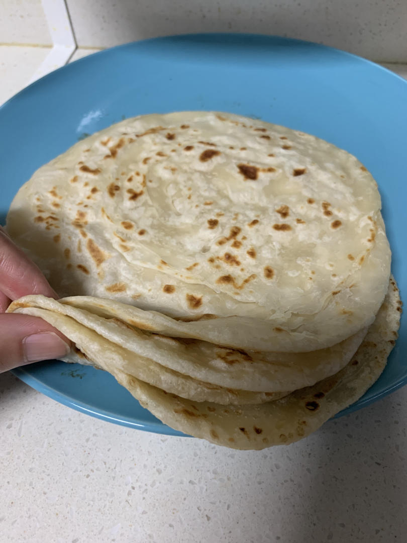 家常小油饼 凉了也不硬 柔软多层 附细节视频详解