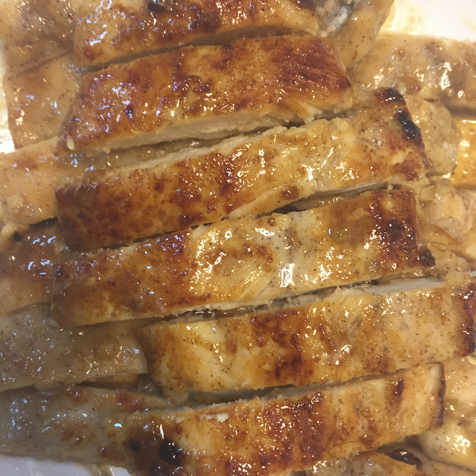 酷炫屌炸天好吃的煎鸡胸肉（香蒜蜂蜜煎鸡胸肉）