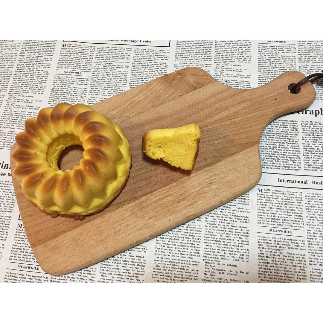 南瓜戚风蛋糕