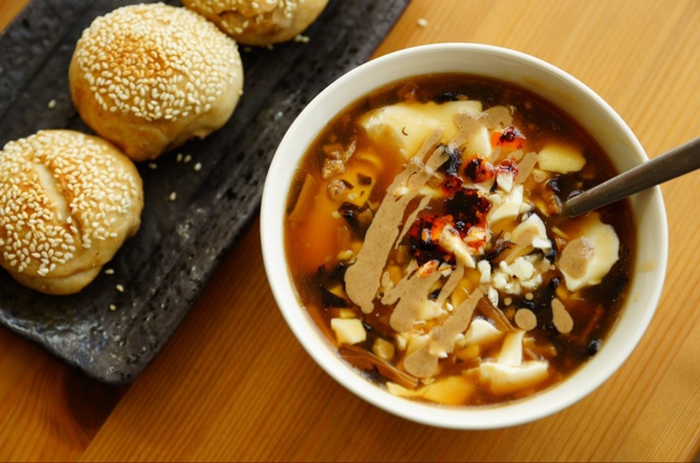 lottepanda饭饭做的鲜香卤汁豆腐脑