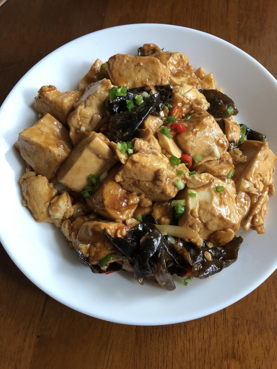 素烧豆腐的做法